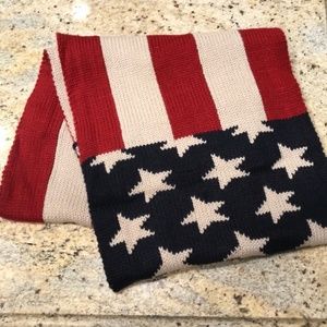 American flag scarf